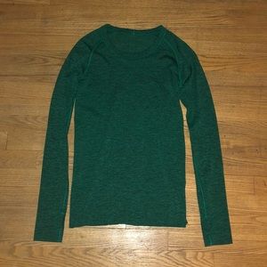 Green Women’s Lululemon Long Sleeve